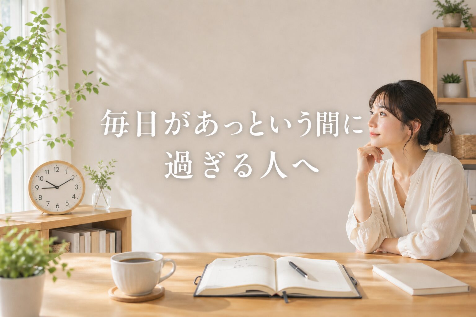 毎日があっという間に過ぎる人へ
